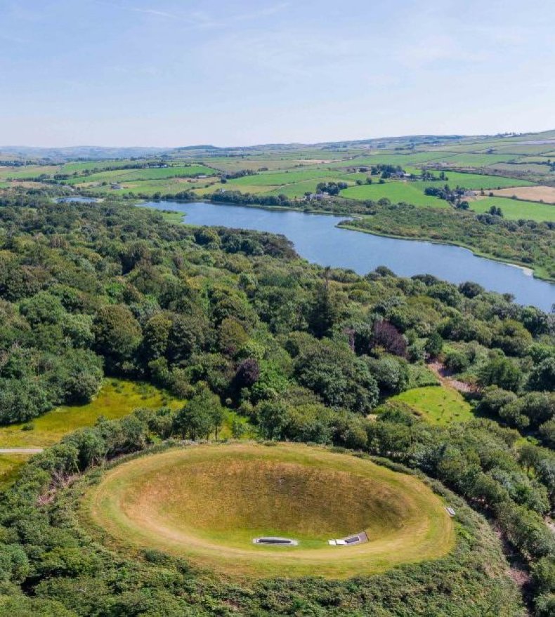 Irish Sky Garden and Crater