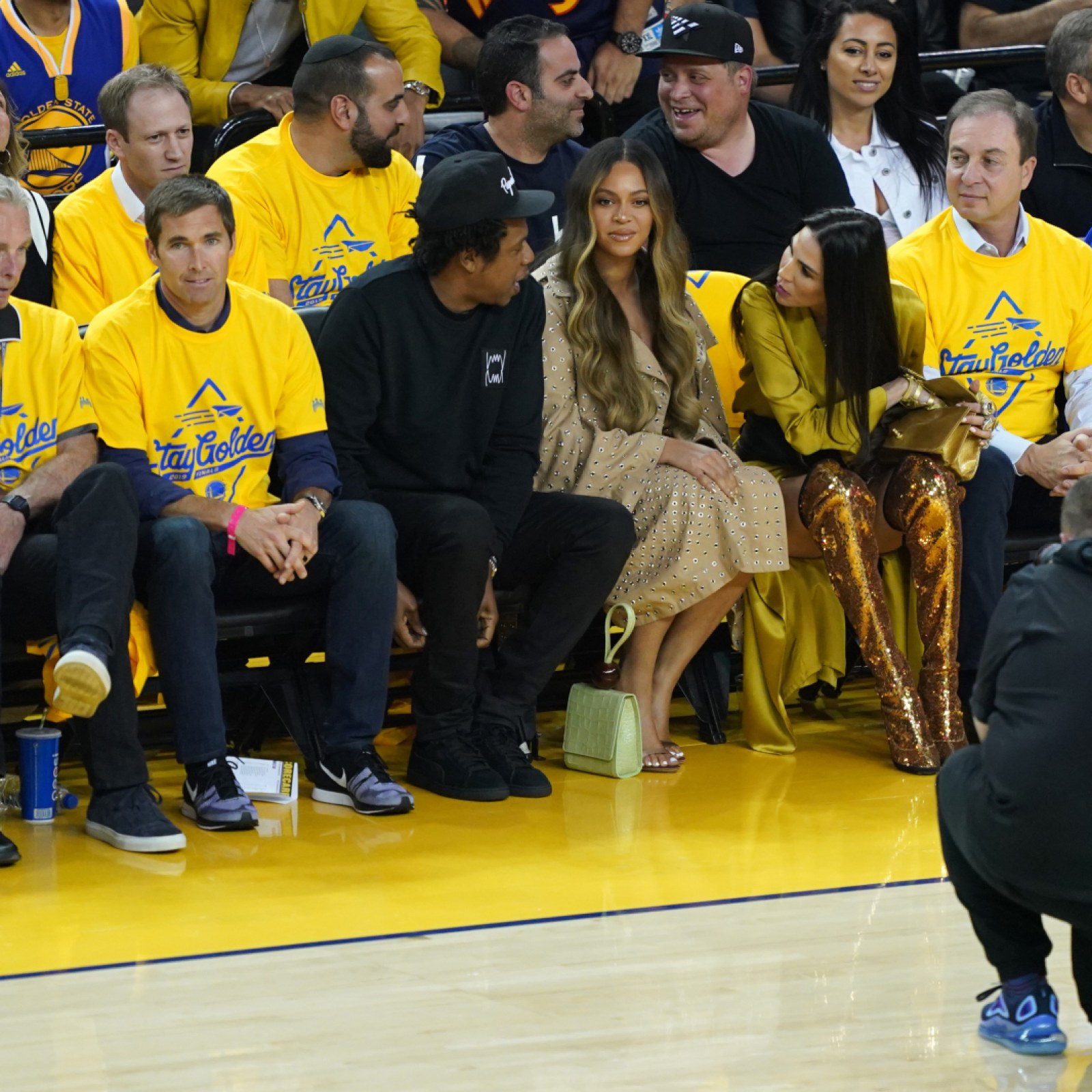 Who Sat Next to Beyoncé During Game 3 of the NBA Finals? Woman Is Giving  Many 'Becky With the Good Hair' Vibes