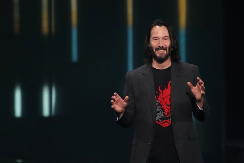 Keanu Reeves, E3 Press Conference 2019