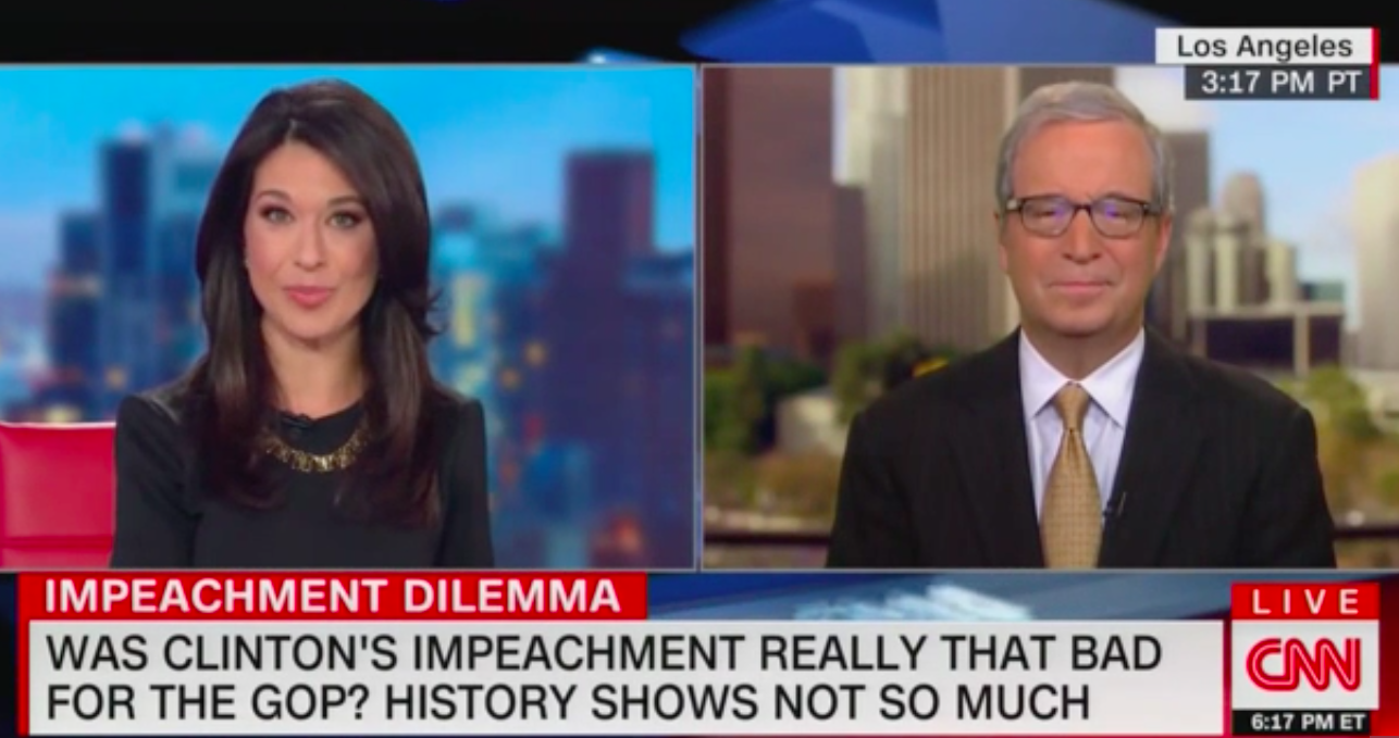 CNN Analyst Predicts Trump Impeachment Won't Hurt Democrats Much in ...