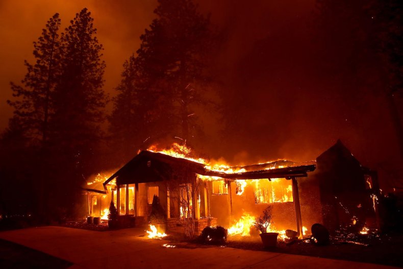 Paradise California wildfire Camp Fire