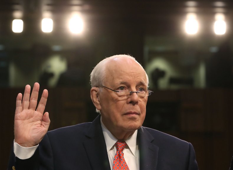 John Dean before Senate