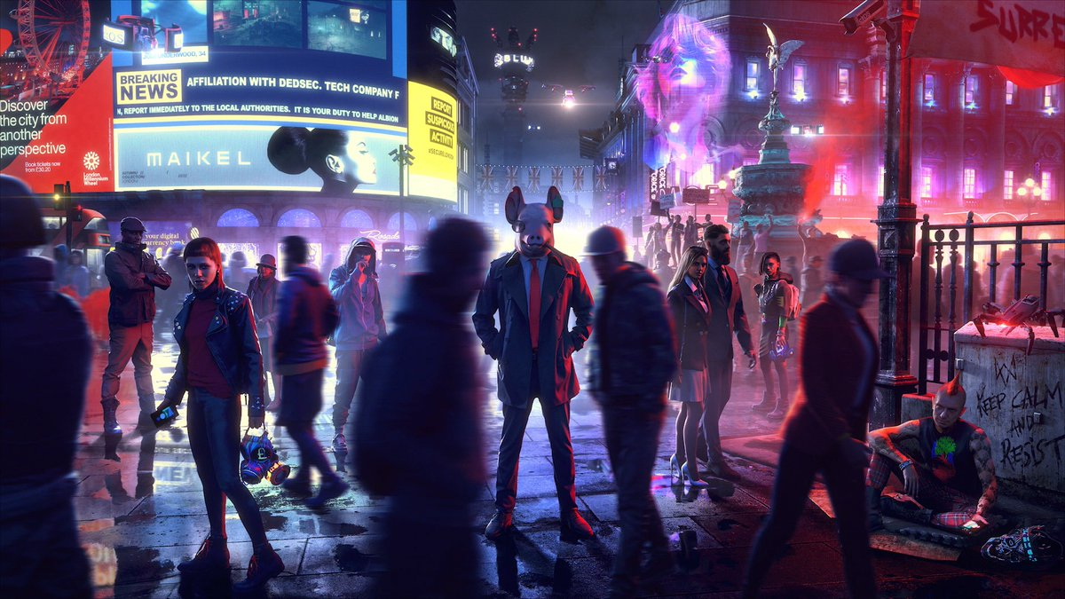 New 'Watch Dogs: Legion' gameplay - The Washington Post