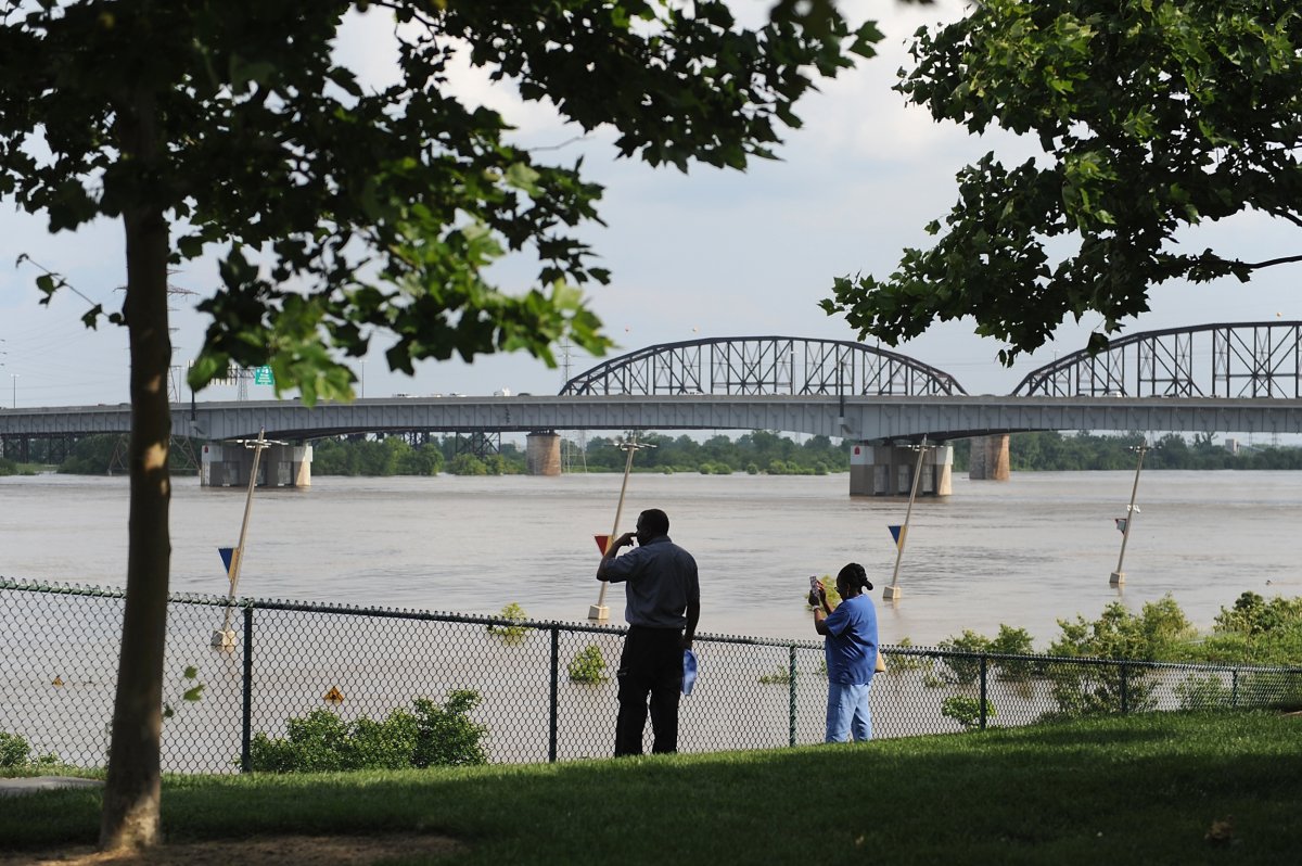 Mississippi River, Flood, St Louis