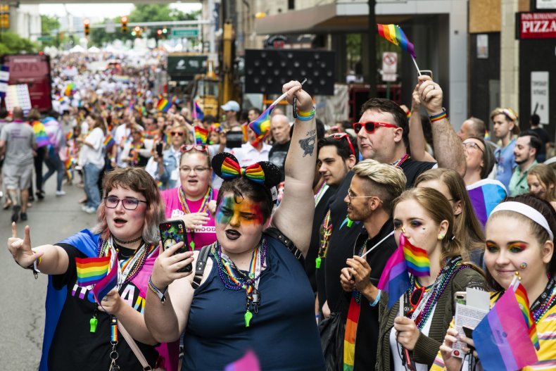 Detroit Pride Parade Nazis Michigan LGBT