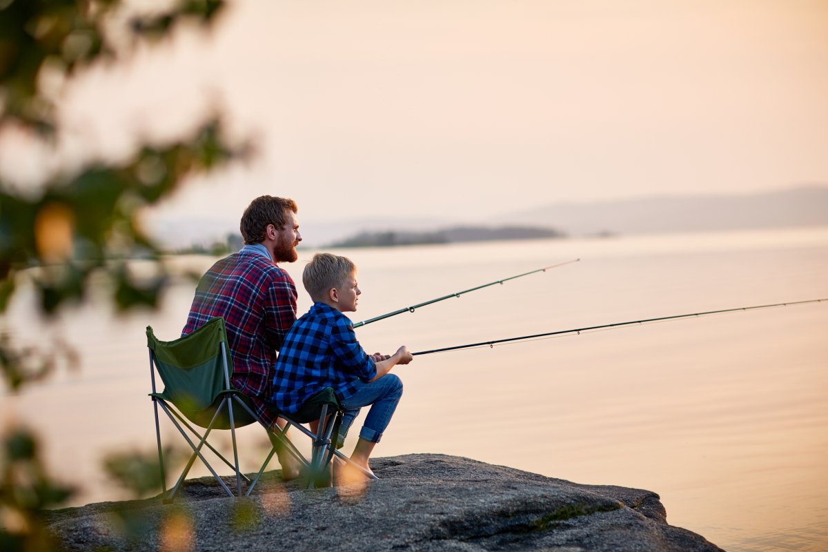 Father's Day Quotes Fishing dad and son