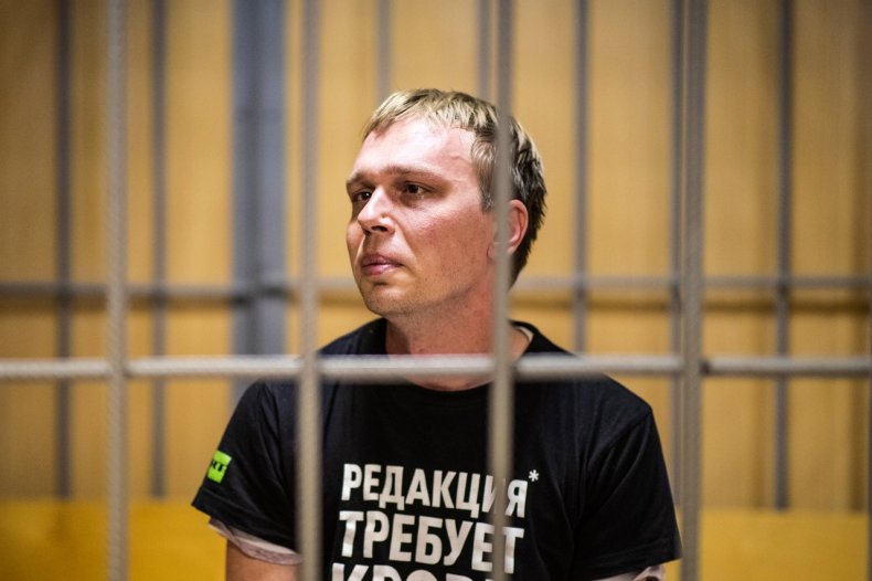 Russian investigative journalist Ivan Golunov