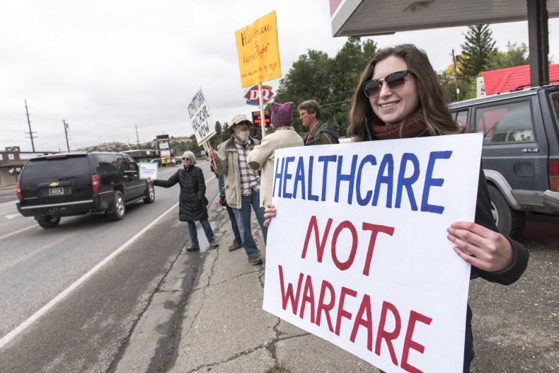 Healthcare Protest