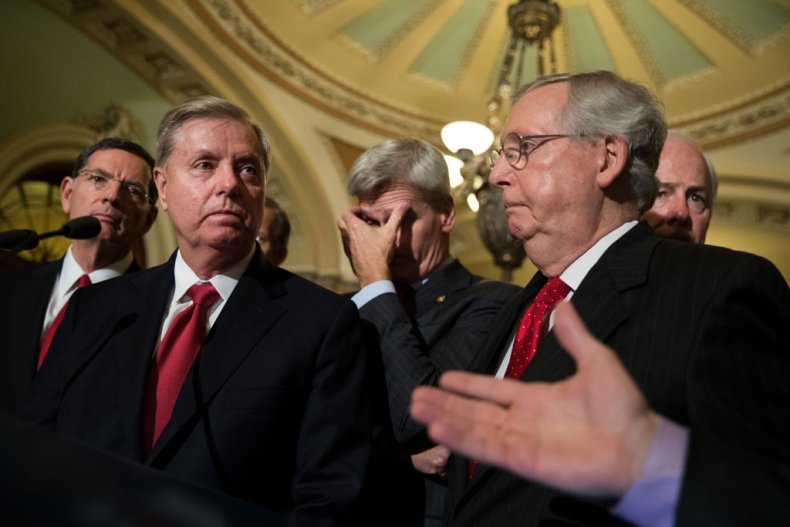 Lindsey Graham and Mitch McConnell