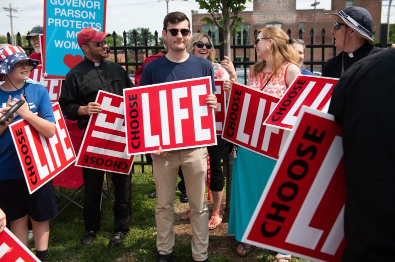 Abortion protest