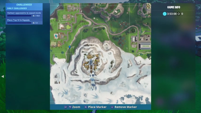 Fortnite Fortbyte 89 Location Accessible Flying Scarlet Strike