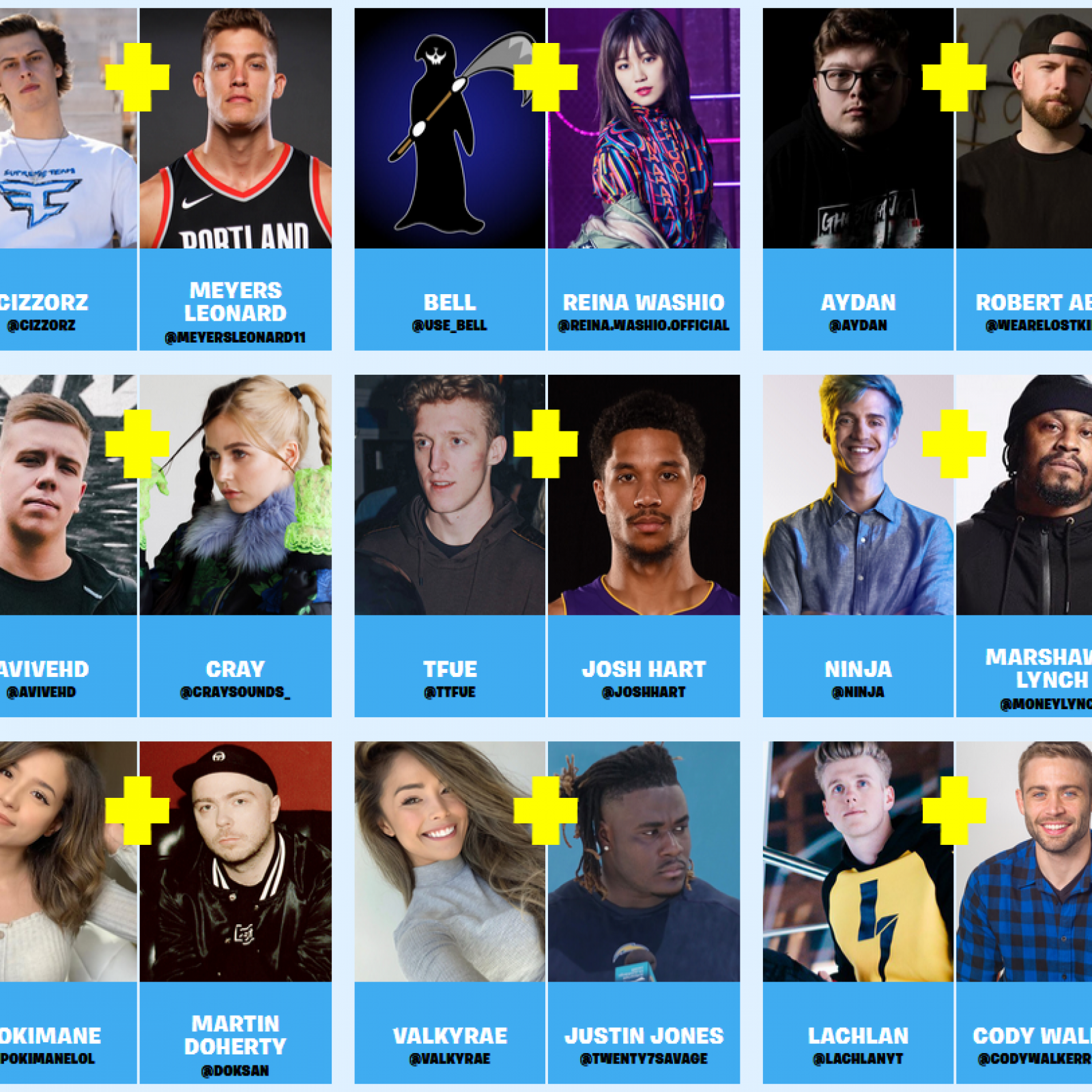 Who Is Playing In The Celebrity Fortnite Tournament Fortnite Celebrity Pro Am 2019 Time Standings Results Teams How To Watch