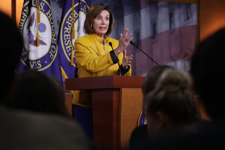 Pelosi Slams Trump for Foreign Oppo comments
