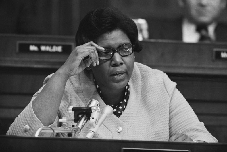 Barbara Jordan speaks during Nixon Impeachment