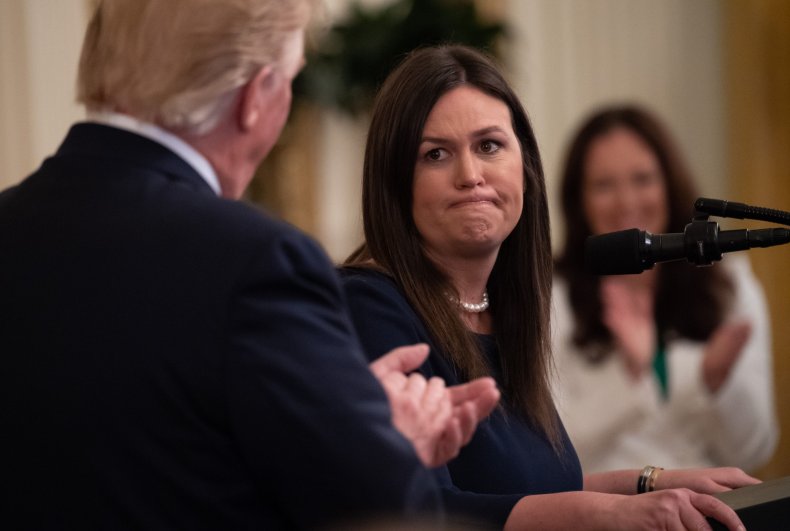Sarah Sanders Last Press Briefing