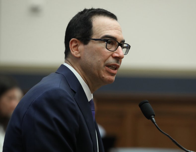 Treasury Secretary Steven Mnuchin Treasury Secretary Steven Mnuchin