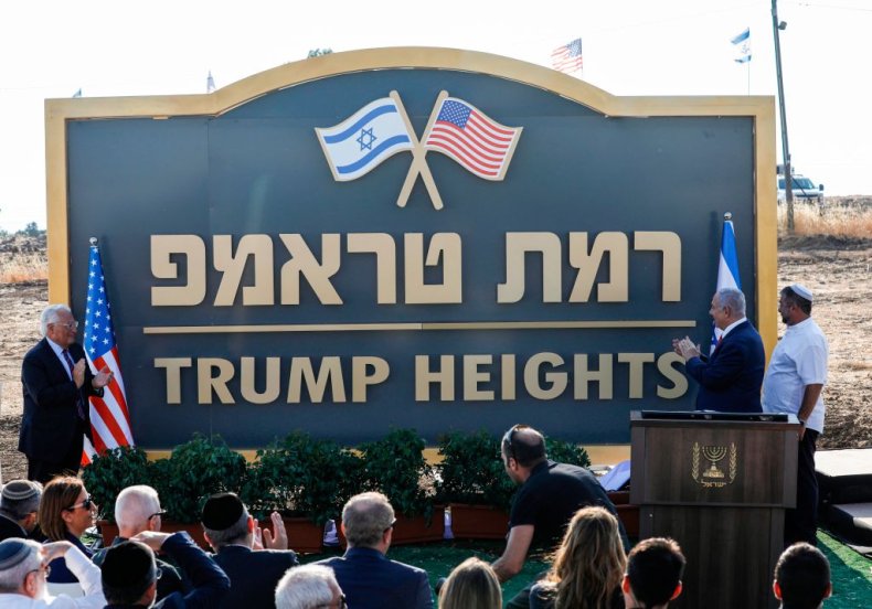 Ramat Trump in Golan Heights