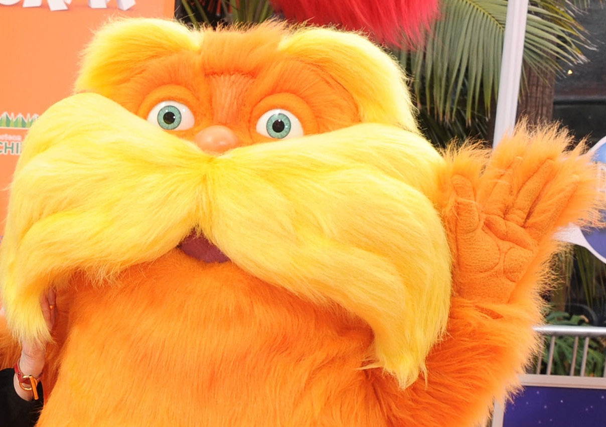 the lorax stuffed animal