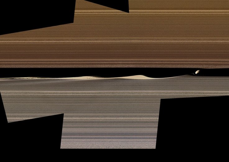Saturn rings, Daphnis Saturn rings, Daphnis