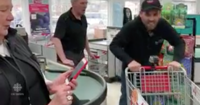 supermarket shopping spree