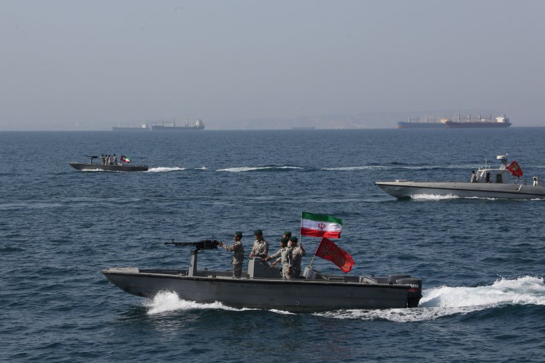 iran navy strait hormuz gulf