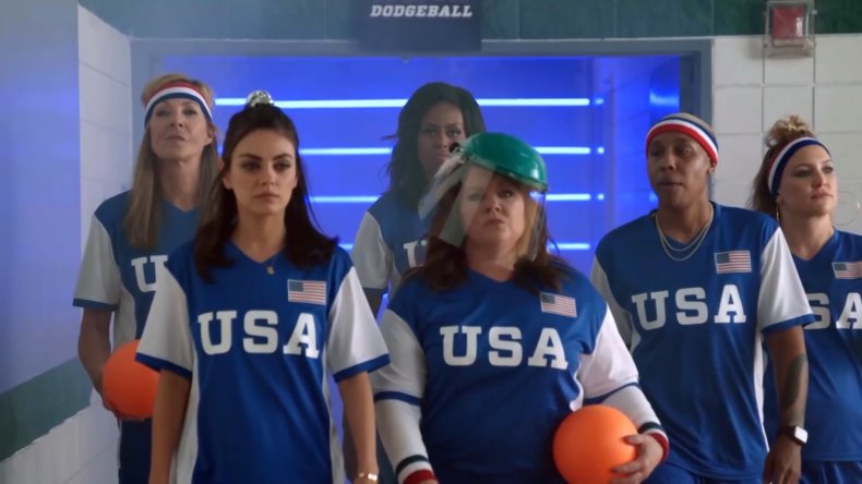 Team USA dodgeball