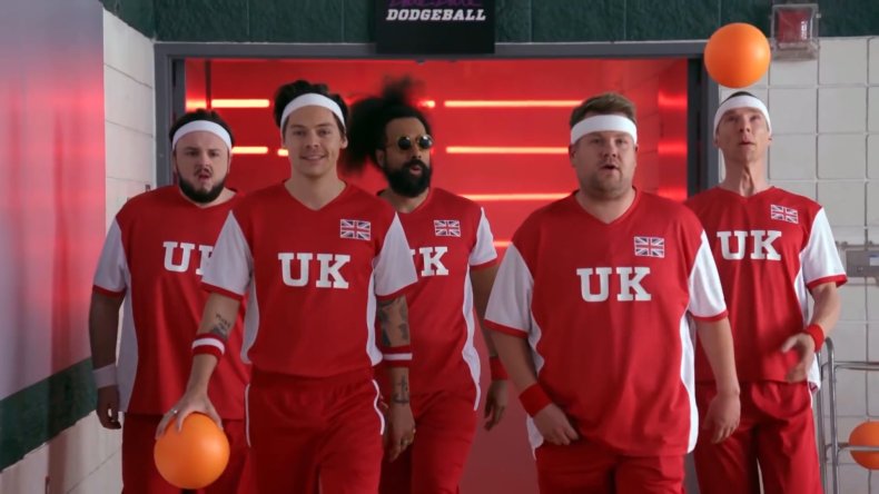 Team UK dodgeball