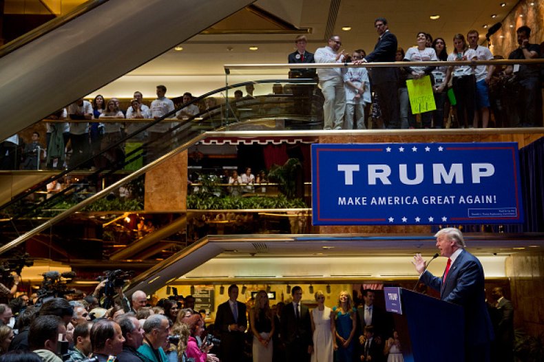 donald trump 2016 candidacy announcement
