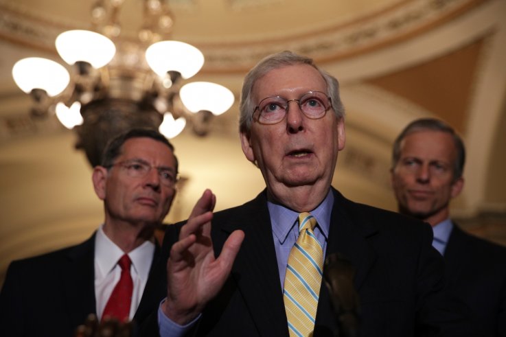 Senate Lawmakers Hold Press Availability After Weekly Policy Luncheons Senate Lawmakers Hold Press Availability After Weekly Policy Luncheons