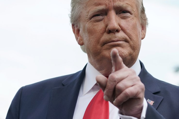 Trump before Rally Trump before Rally