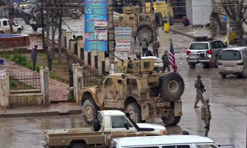 syria us military attack blast
