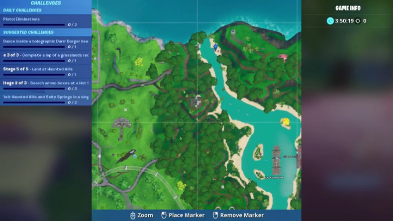 Beach Battle Map