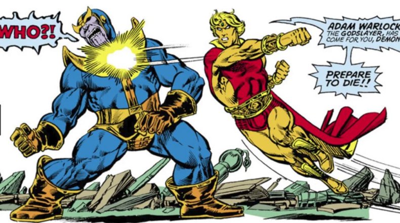 Adam Warlock Thanos