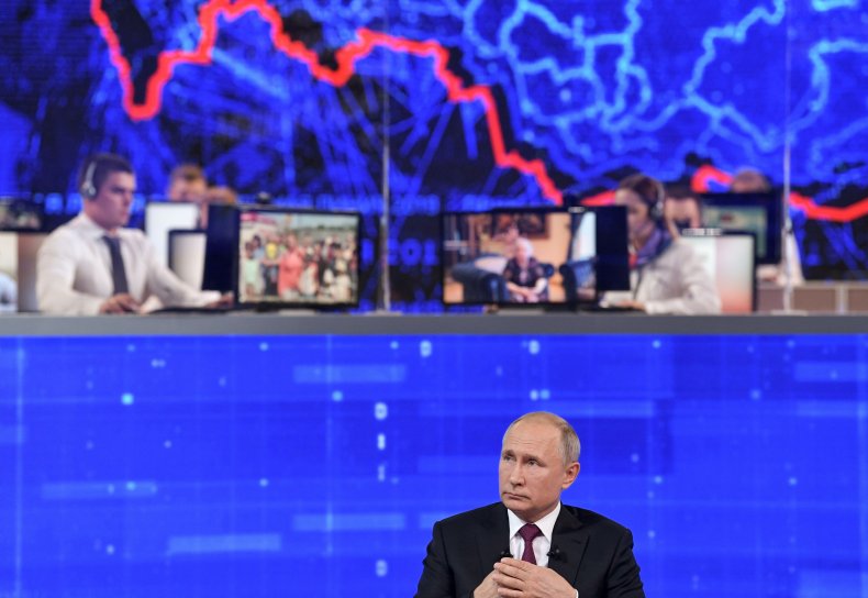 Russian President Vladimir Putin
