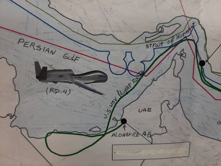 iran gulf drone attack drawing iran gulf drone attack drawing