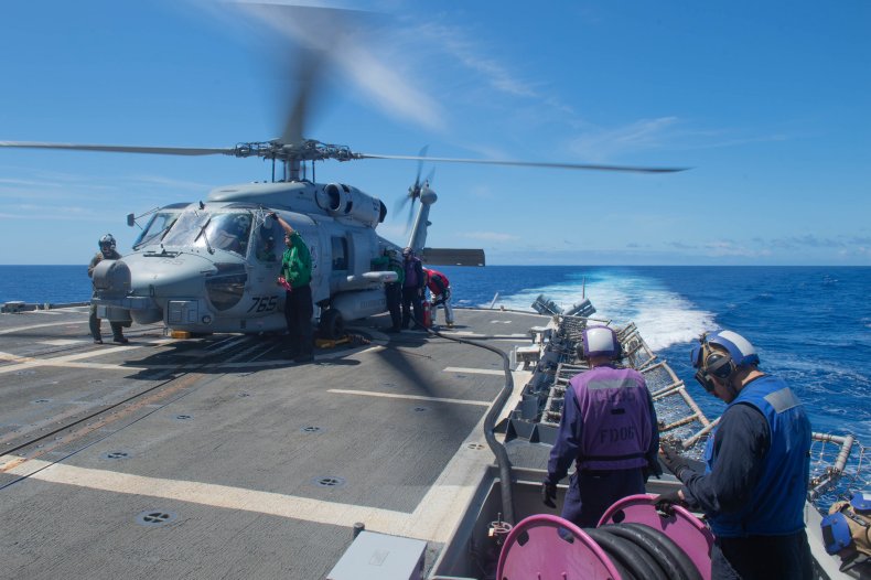 us navy strike group iran