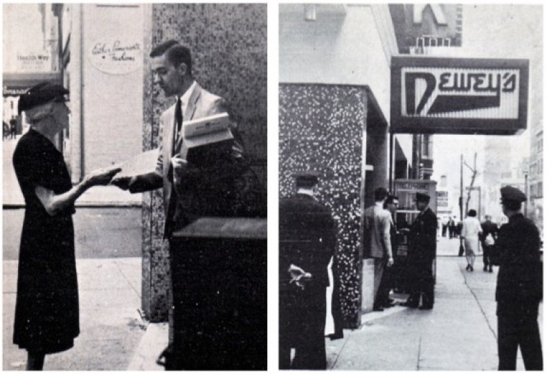 before stonewall Dewey's Lunch Counter