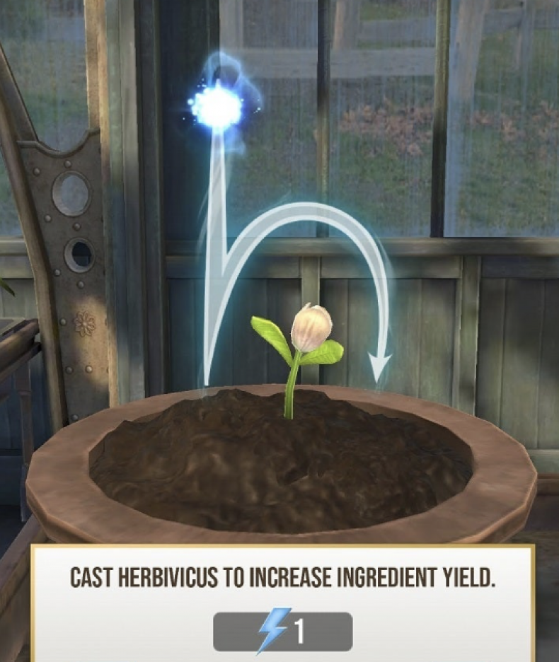 harry potter wizards unite greenhouse growing how use seeds water potion recipe guide get find