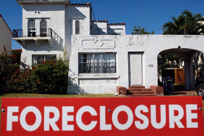foreclosed