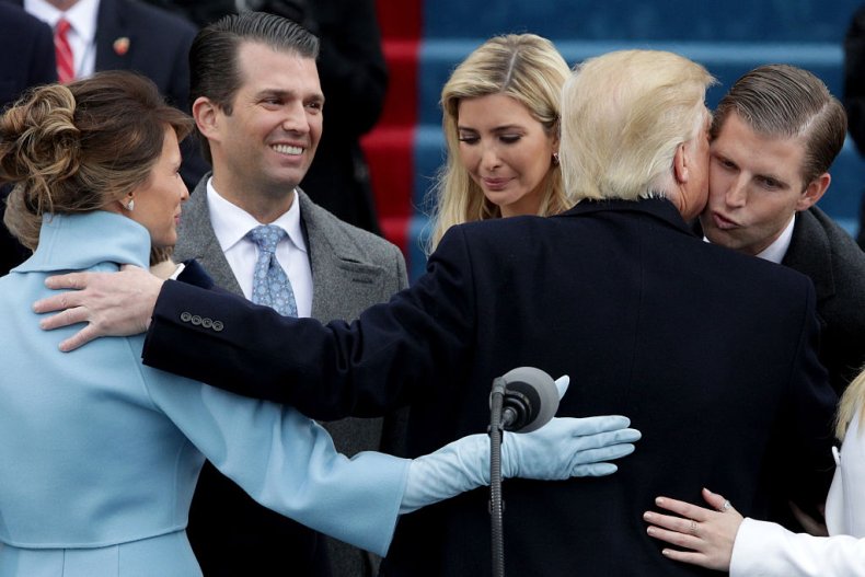 Donald Trump with family