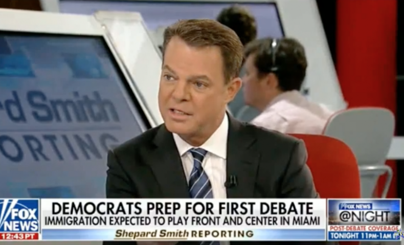 Fox News host Shepard Smith