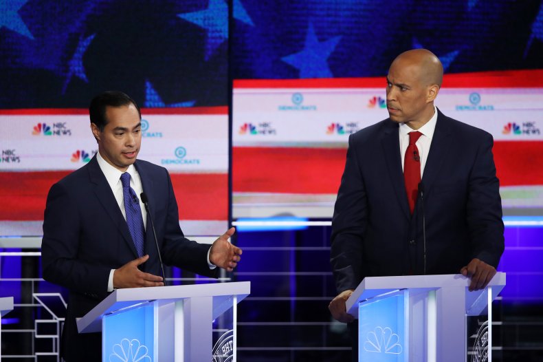 julian castro, debate, trans, reproductive justice