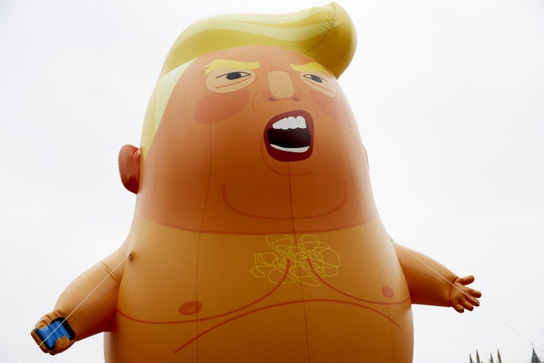 Trump Baby Blimp