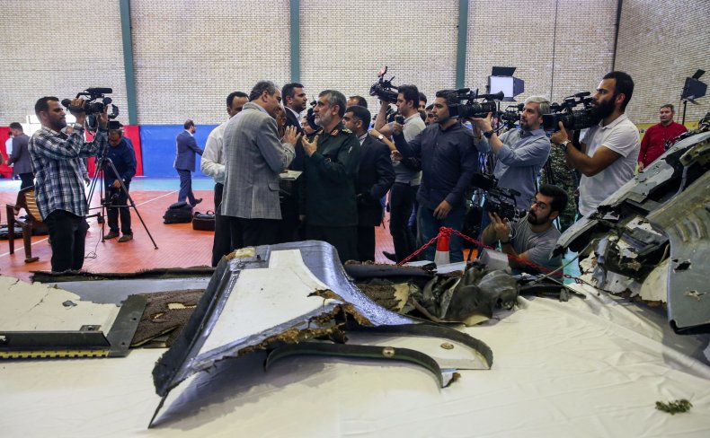 iran drone revolutionary guards