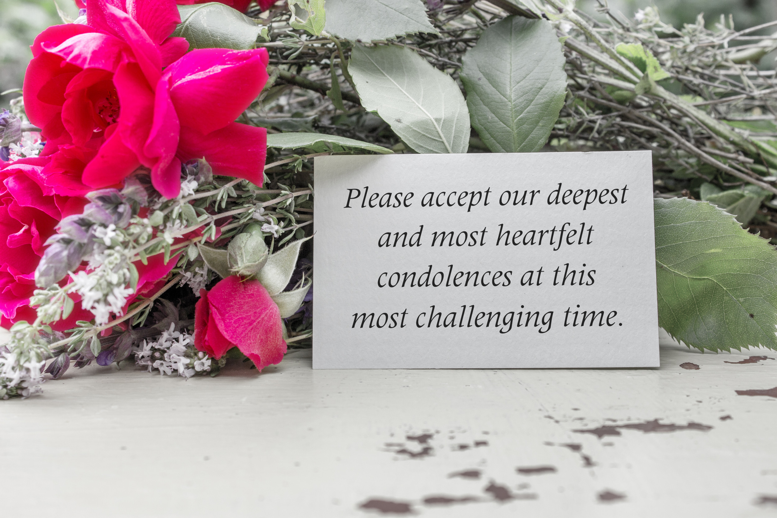 Wish Card Condolences I M So Sorry Flowers Sorry Card Paper Paper Party Supplies