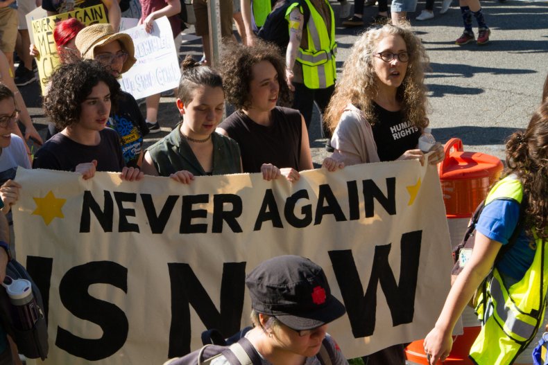 Elizabeth protest
