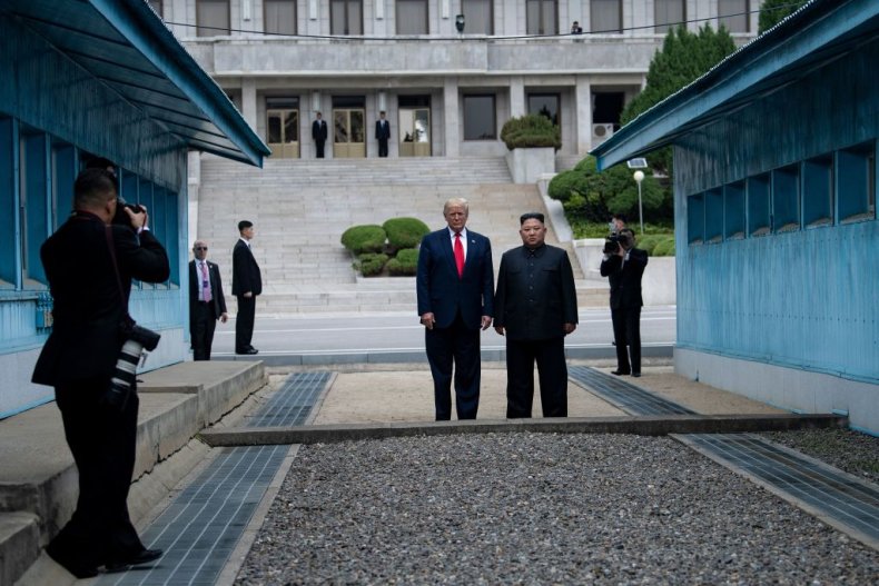 Donald Trump and Kim Jong Un