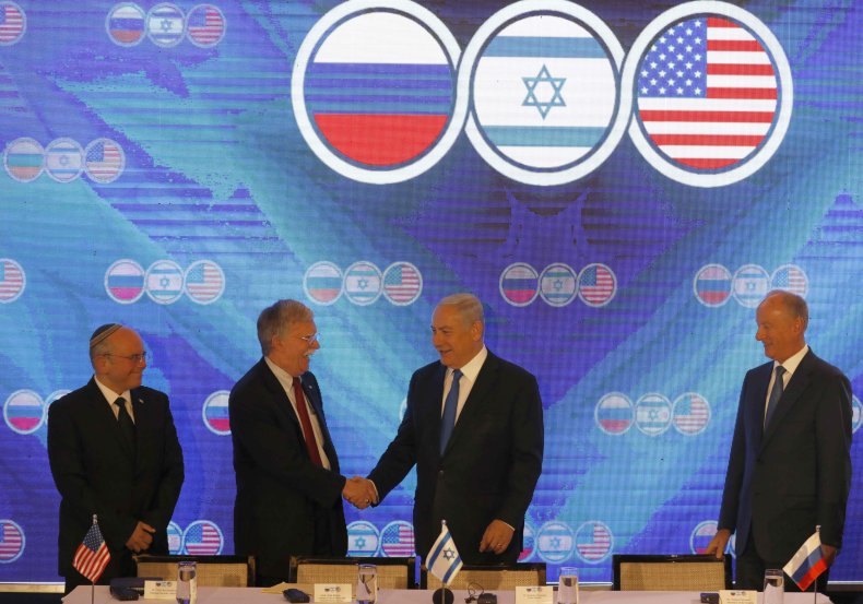 russia us israel bolton syria