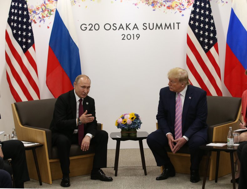 Trump jokes with Putin about election meddling