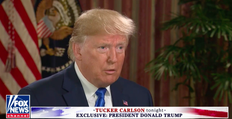 Donald Trump Twitter Tucker Carlson